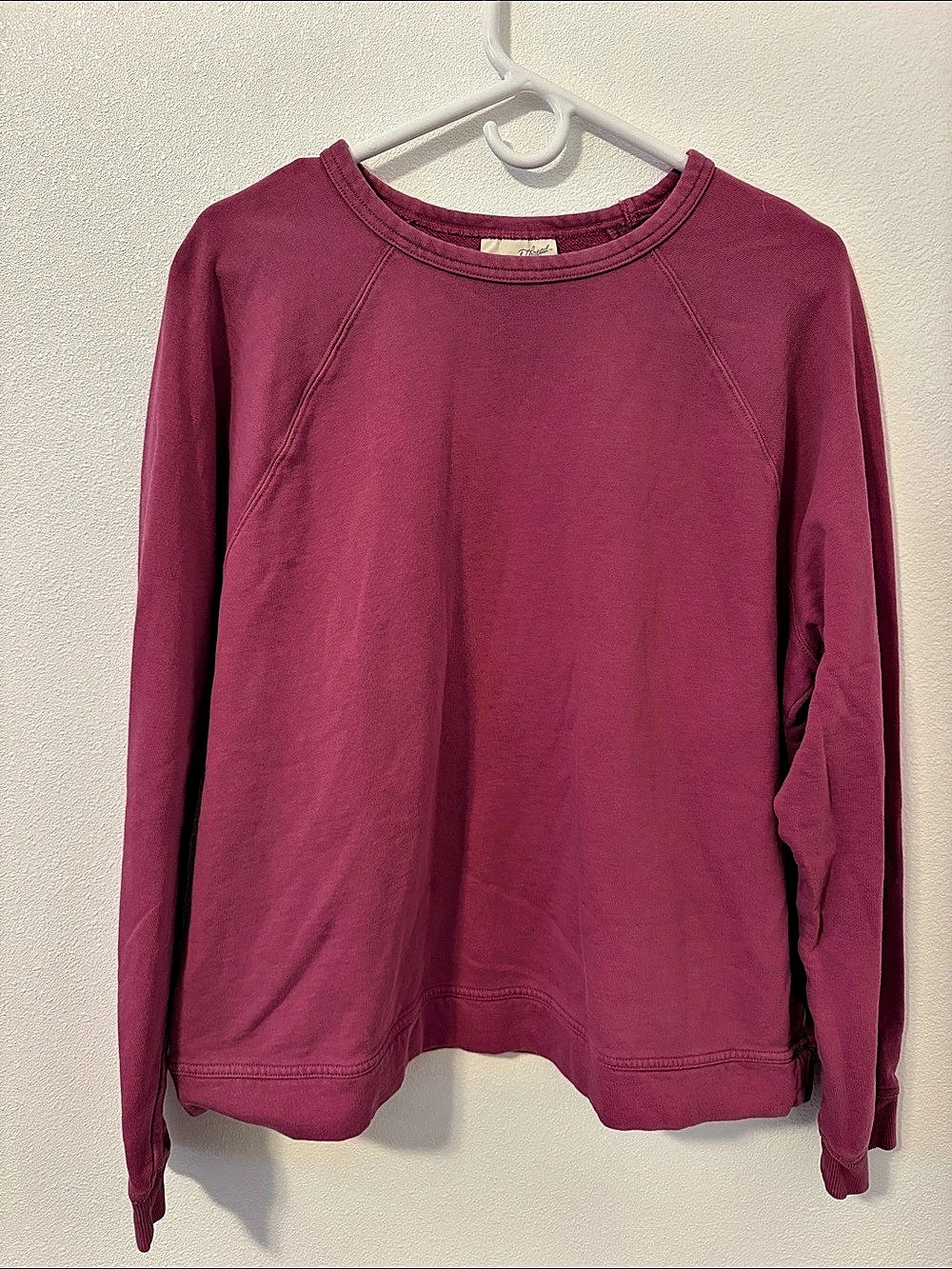 Universal Thread Cotton Sweatshirt in Pink Size XL